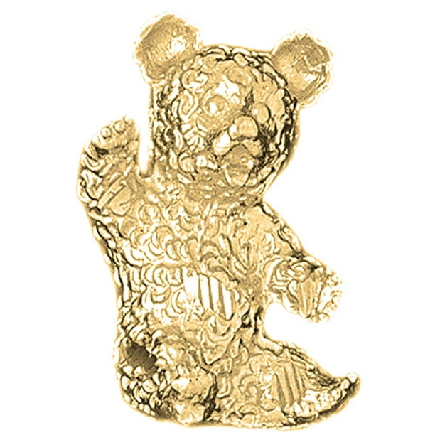 19 mm Sterling Silver 925 Bear Pendants Jewels Obsession Bear Pendants 19 mm Sterling Silver 925 Bear Pendants Jewels Obsession Bear Pendants